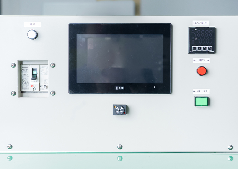 設計から製作、制御までを一貫対応。