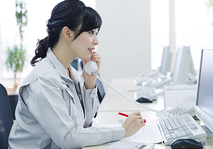 依頼から納品までの流れ