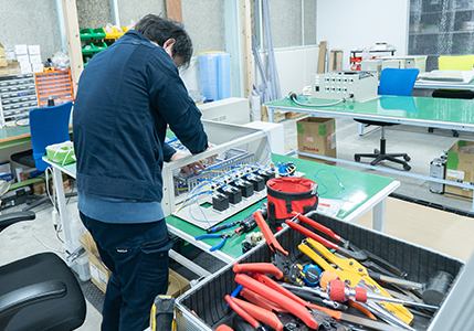 依頼から納品までの流れ